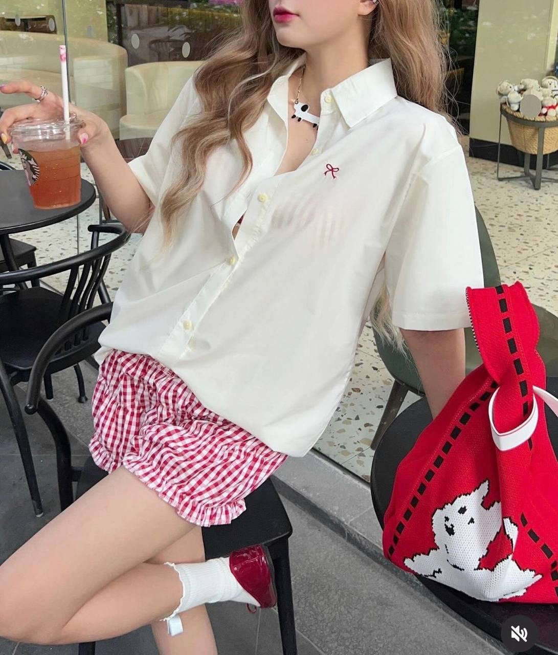 3in1 red bow kama red
