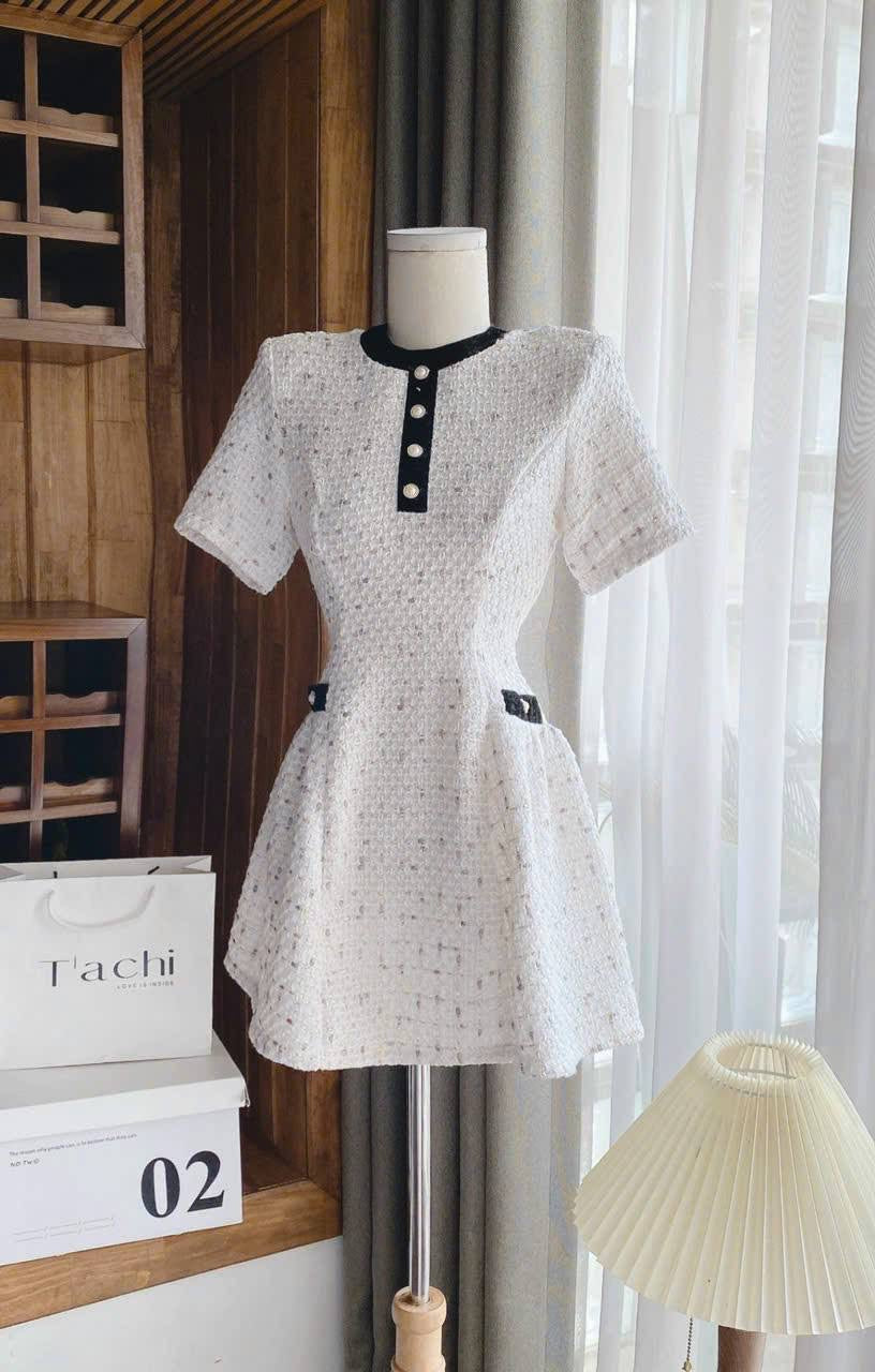 Chanel dress white