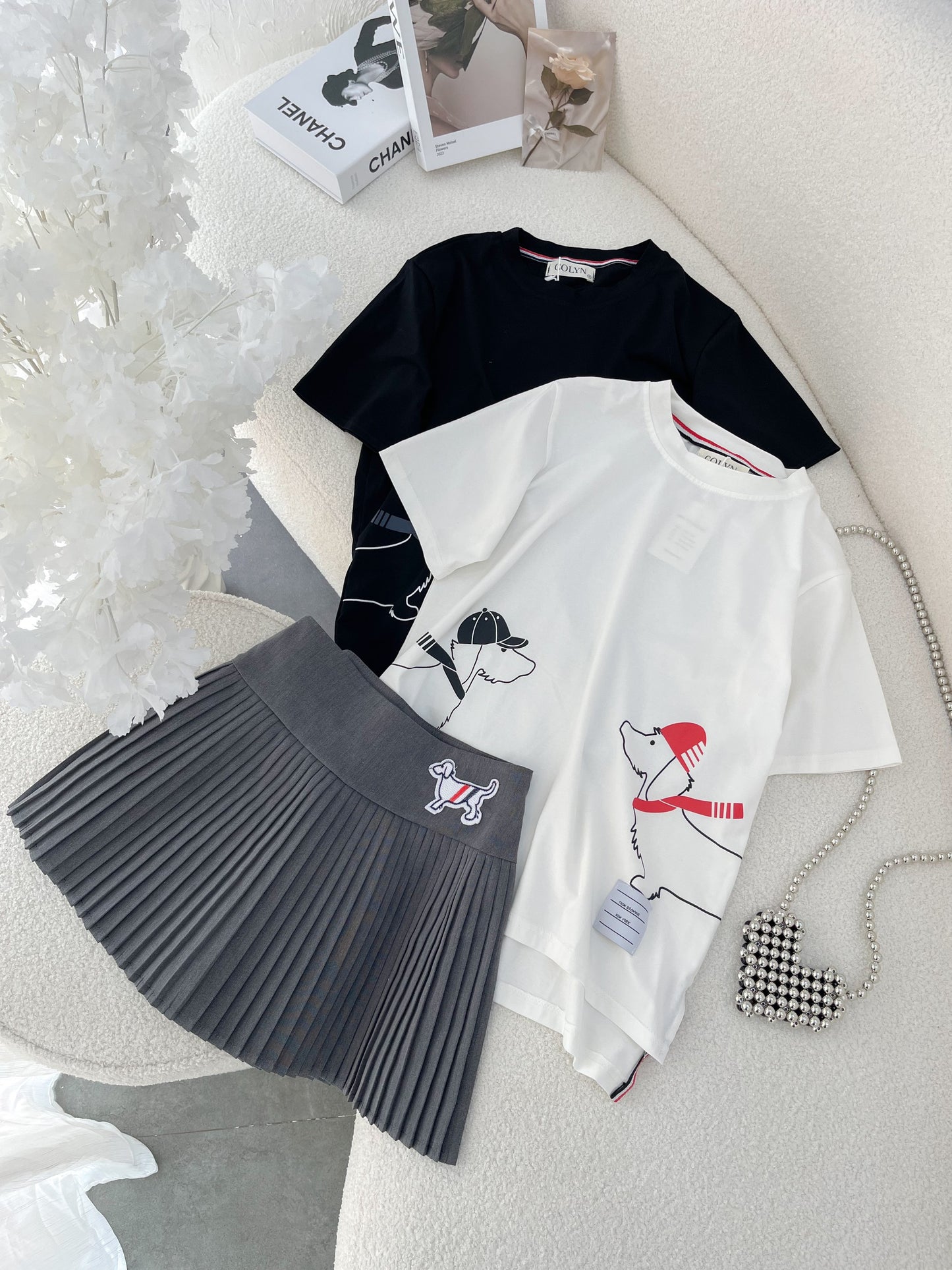 Set dogwhite black