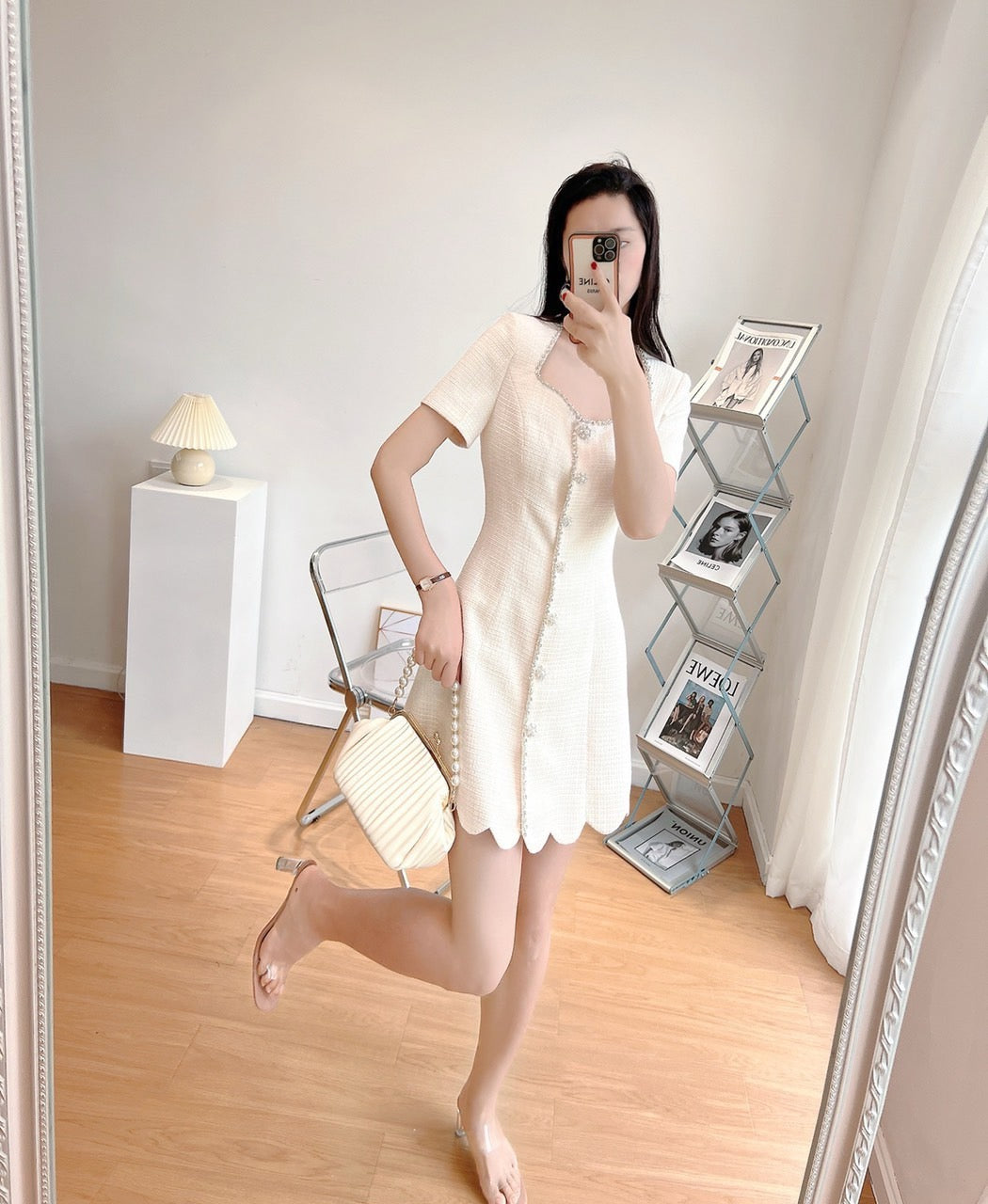 Dress Chanel cream