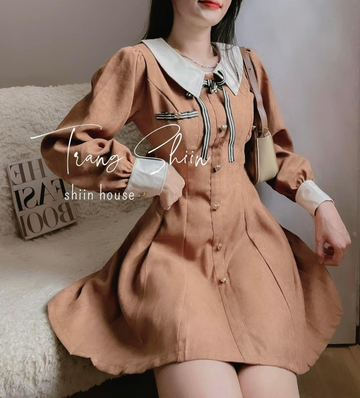 Brown dress