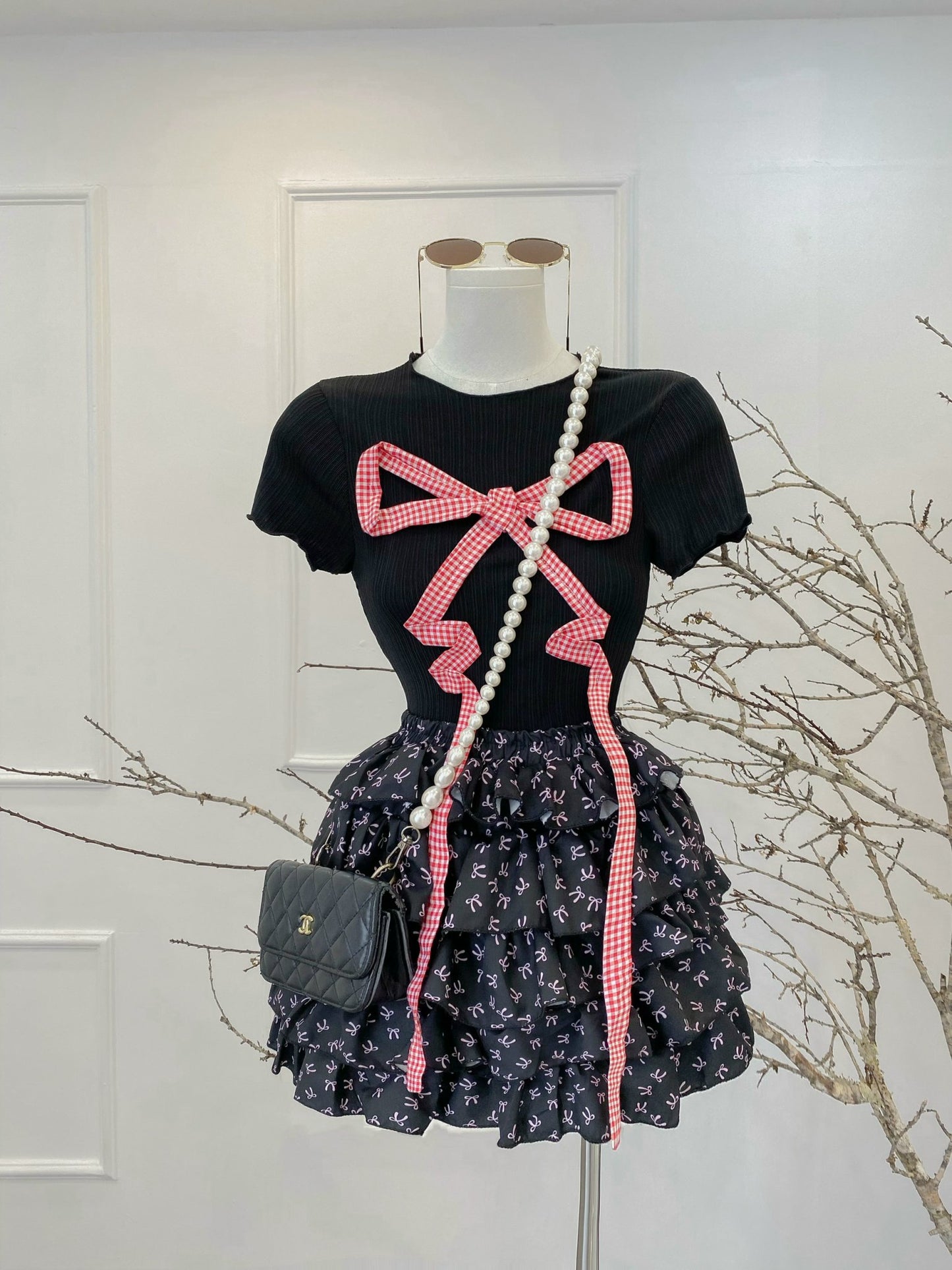 Set bow kama black