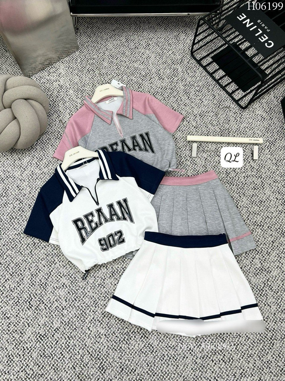Set 902 pink blue