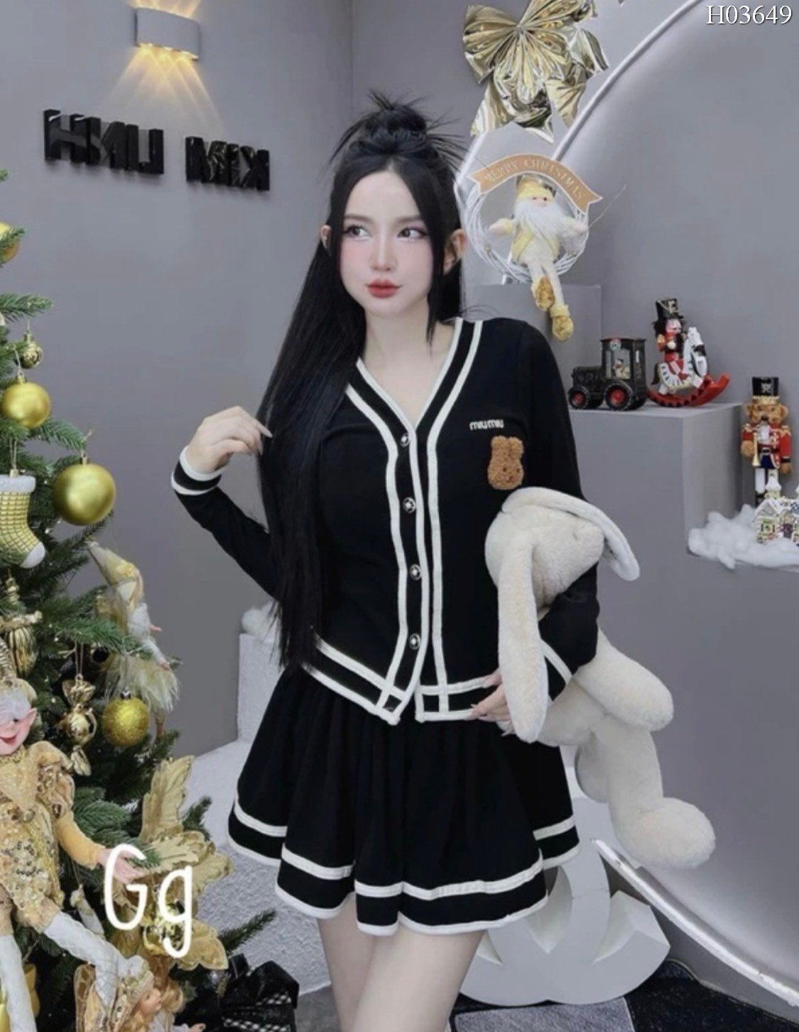 Set black live white