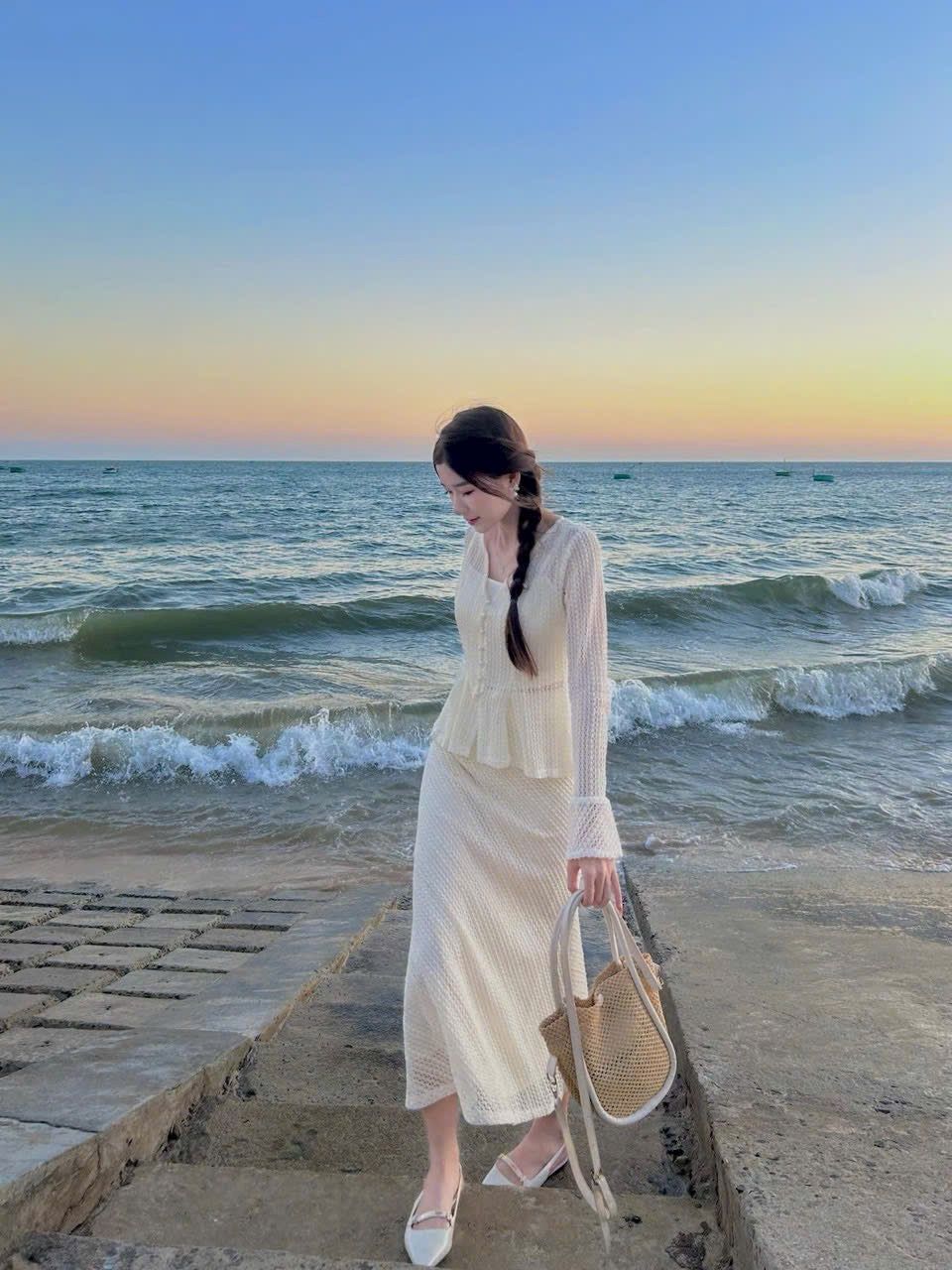 Set Pak at the sea cream