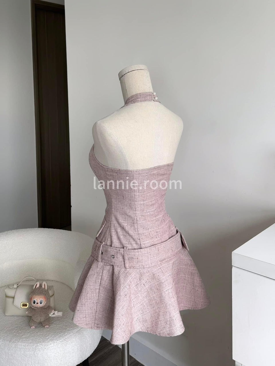 Dress rose gold chanel