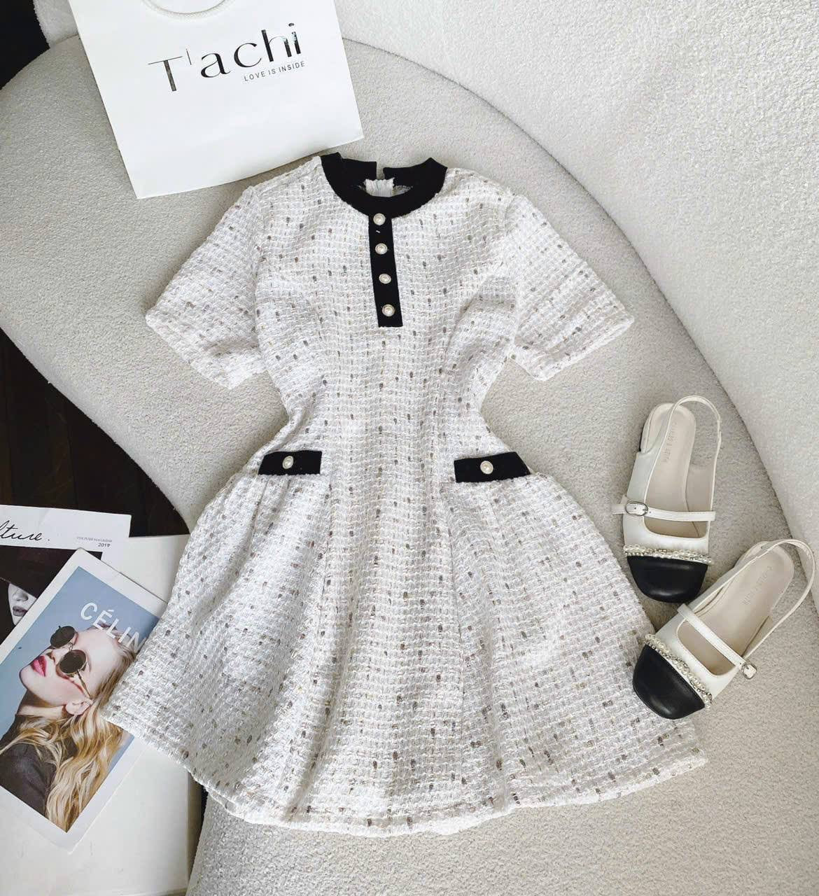Chanel dress white