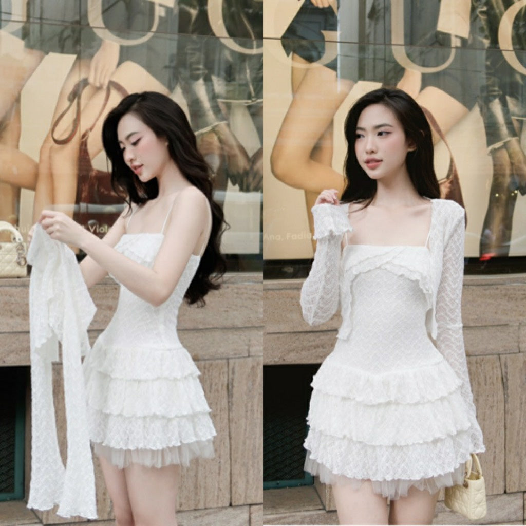 Dress with jecket