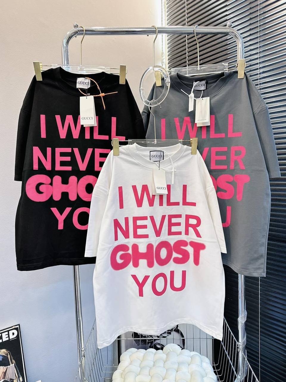 T shirt never ghost u
