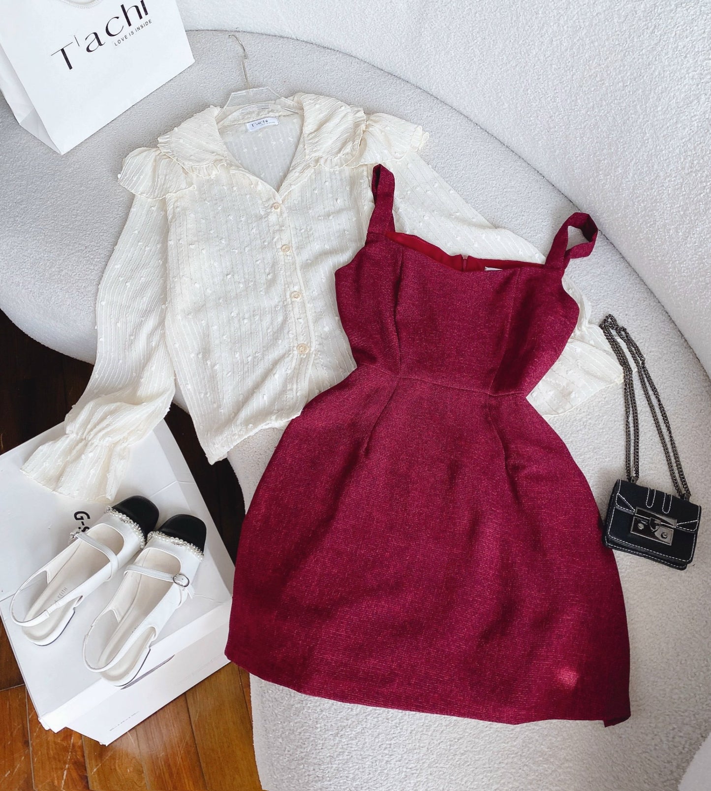 Set dress long sleeve