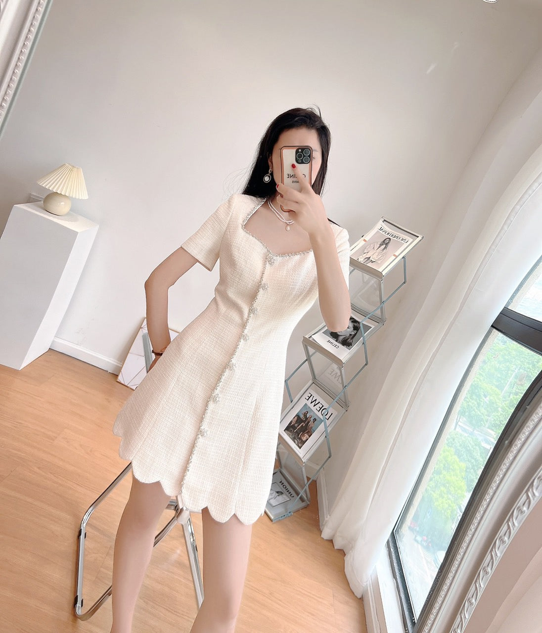 Dress Chanel cream