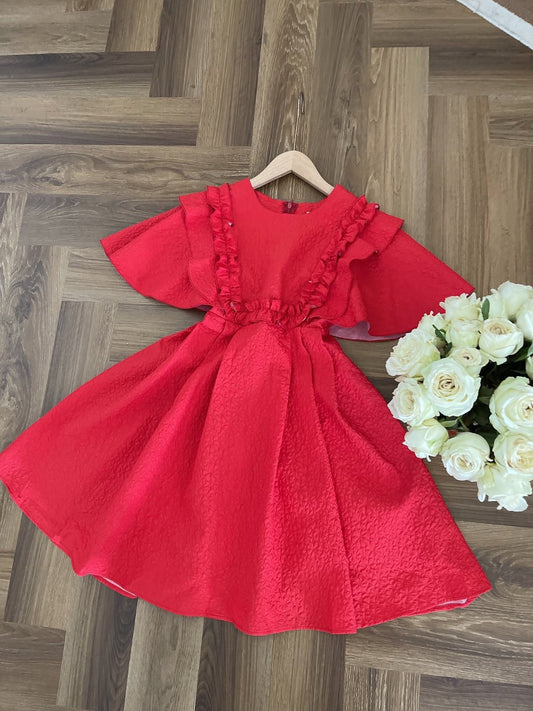 Red dress