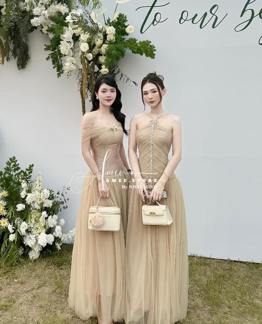 Party gold dress