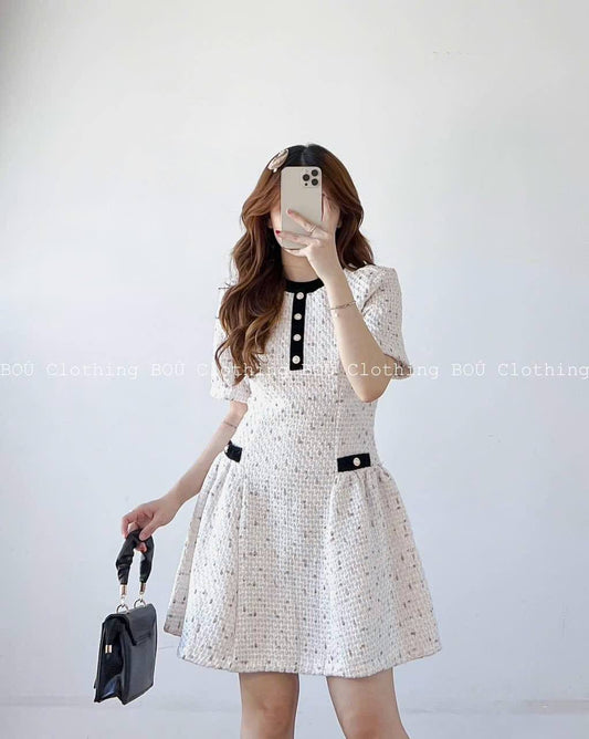 Chanel dress white