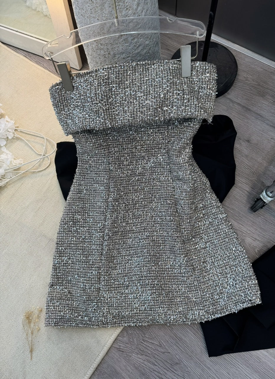 Party silver dress