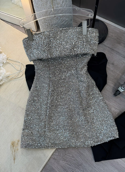Party silver dress