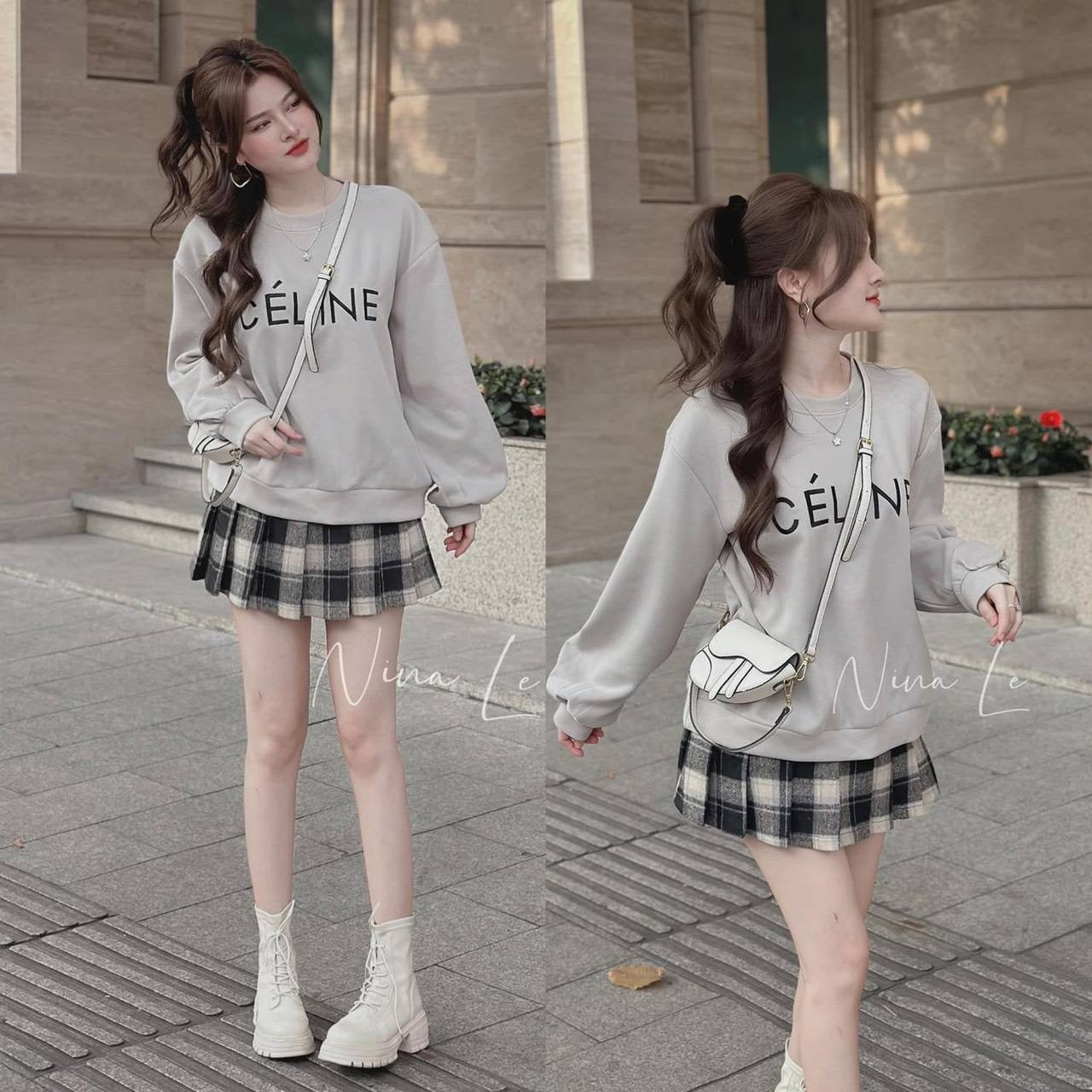 Celine hoodie set