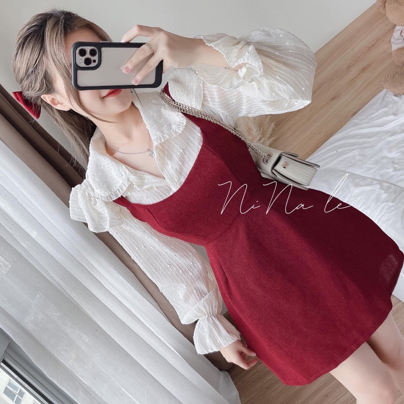 Set dress long sleeve