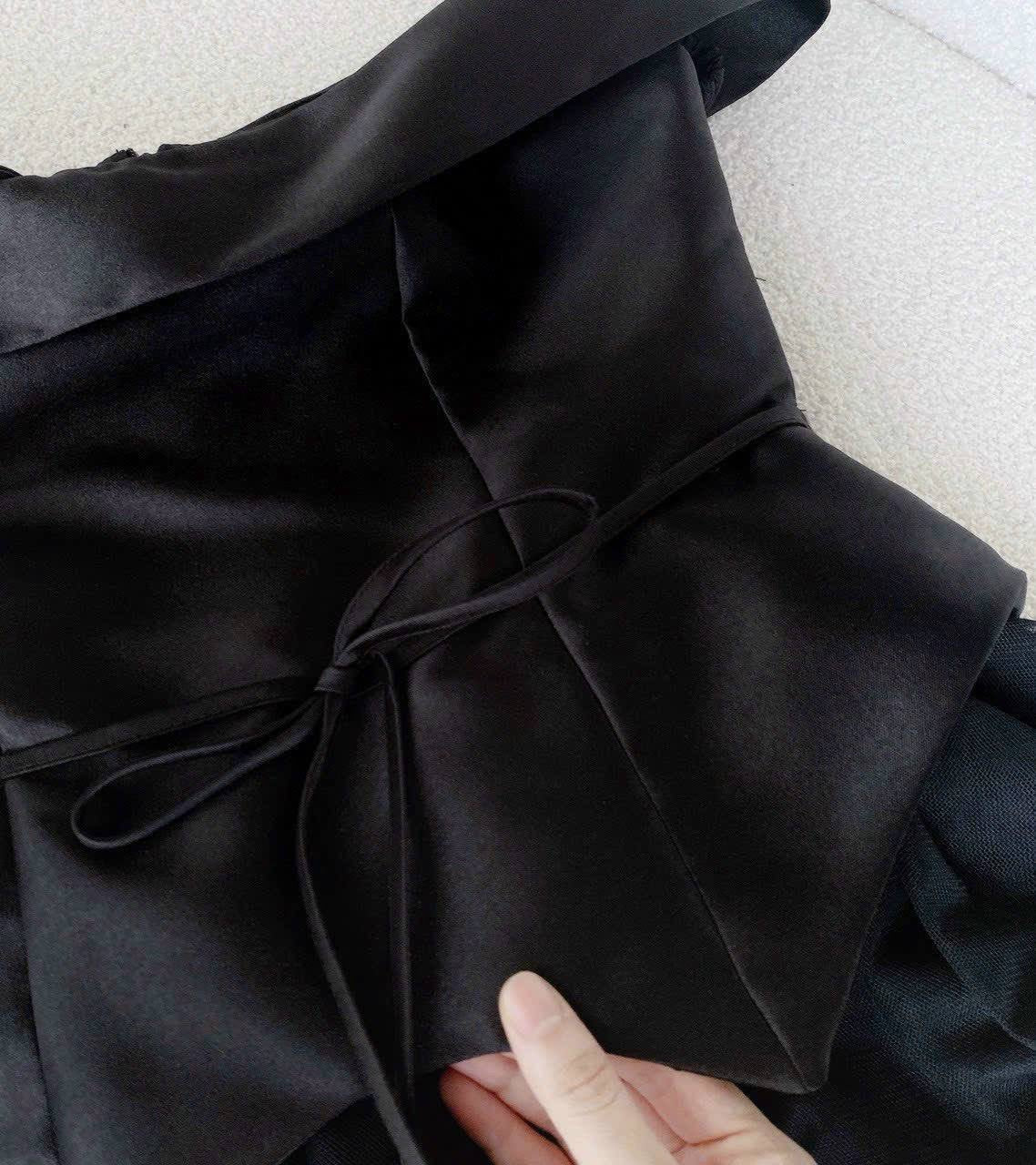 Black party dress