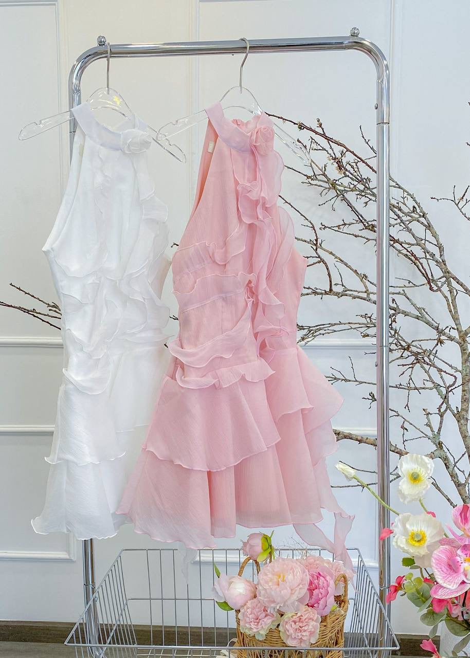 Dress pink rose