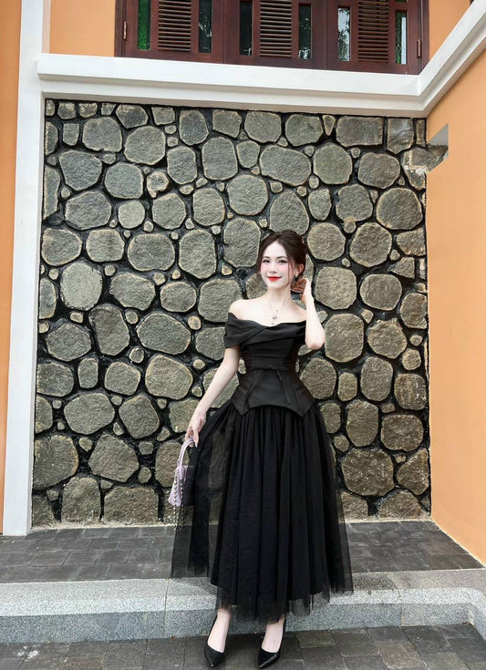 Black party dress