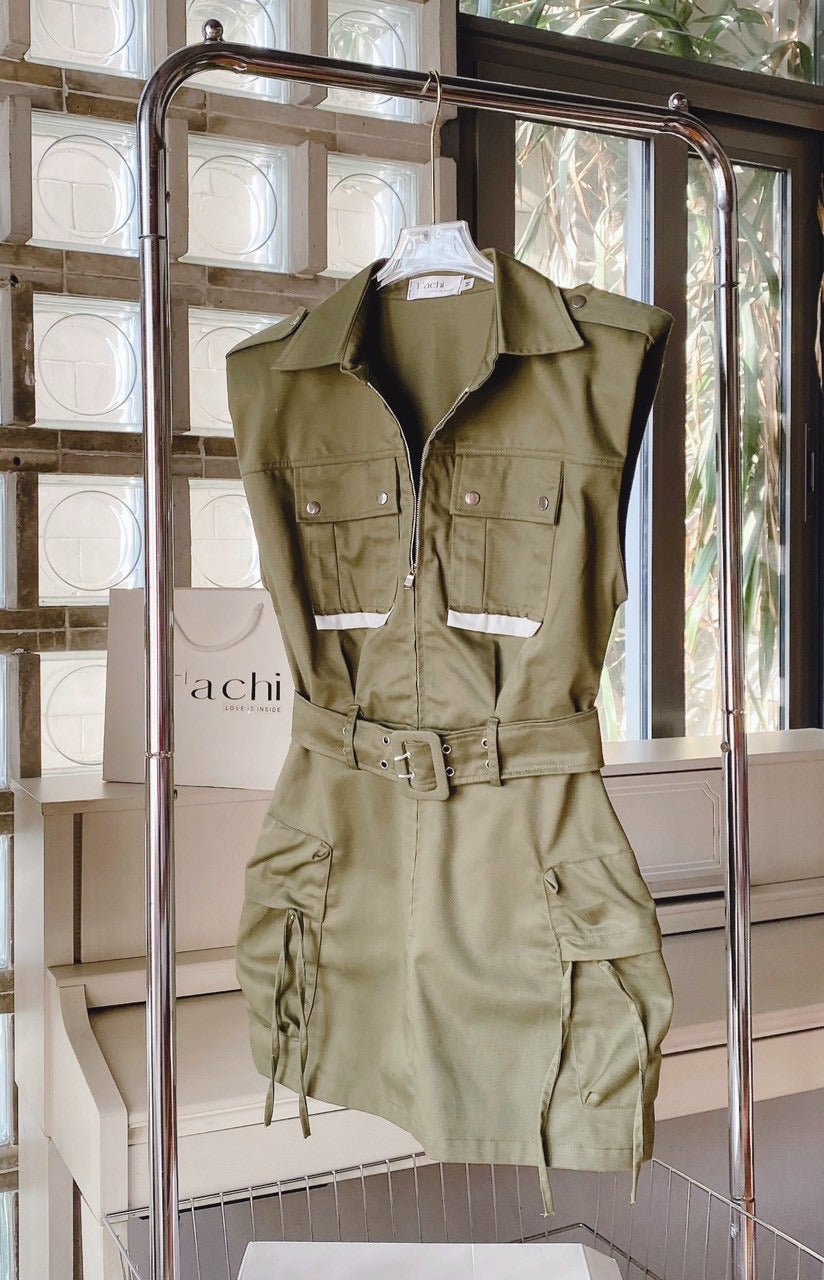Jumpsuit  with belt