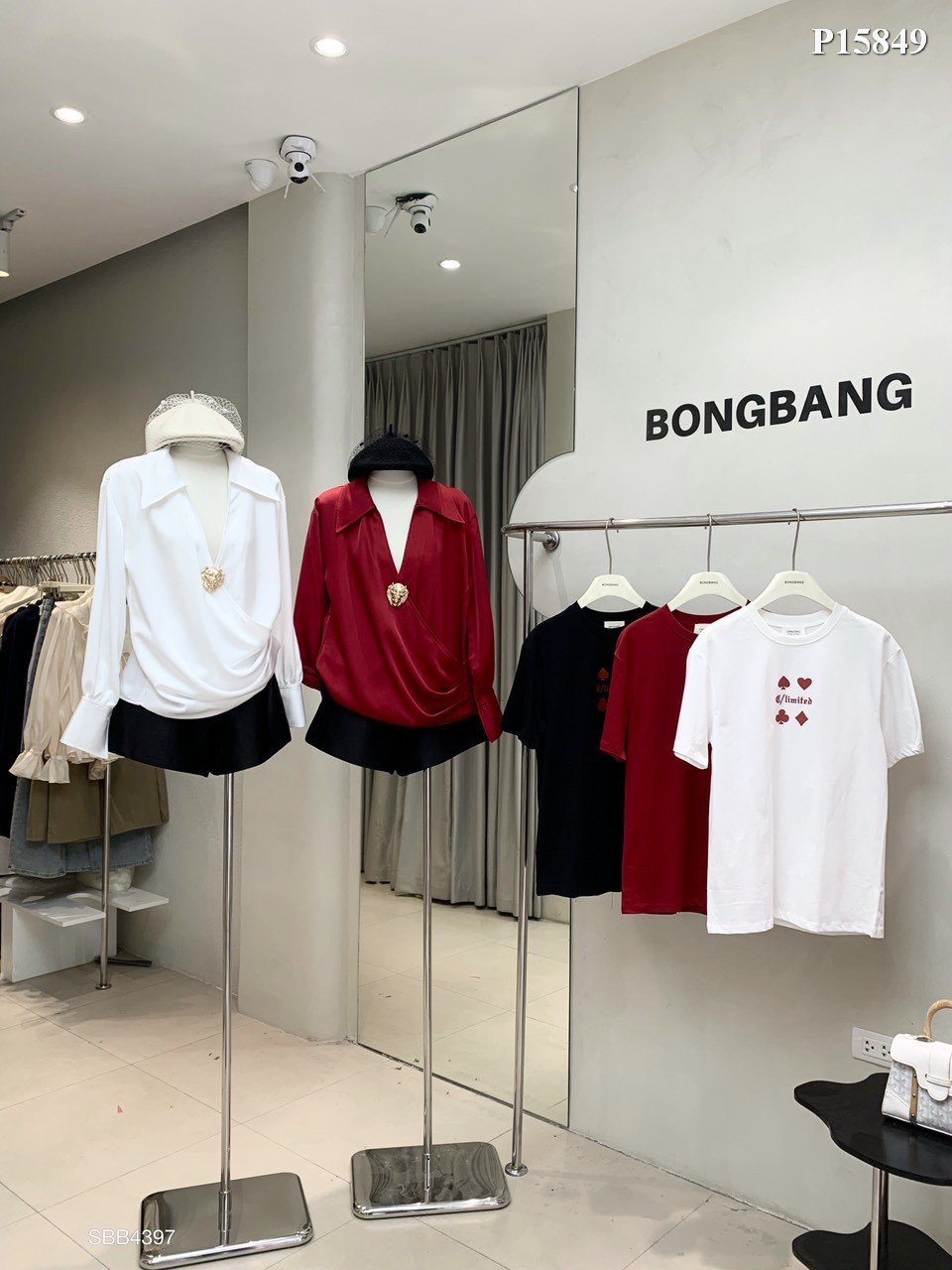 Lion red white