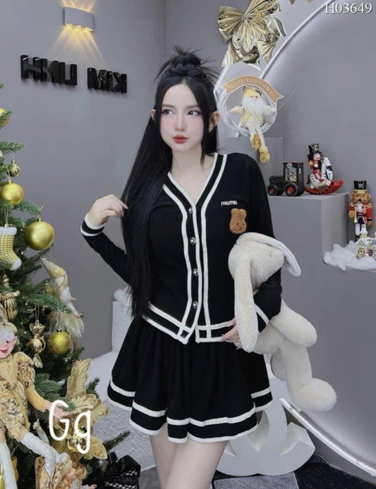 Set black live white