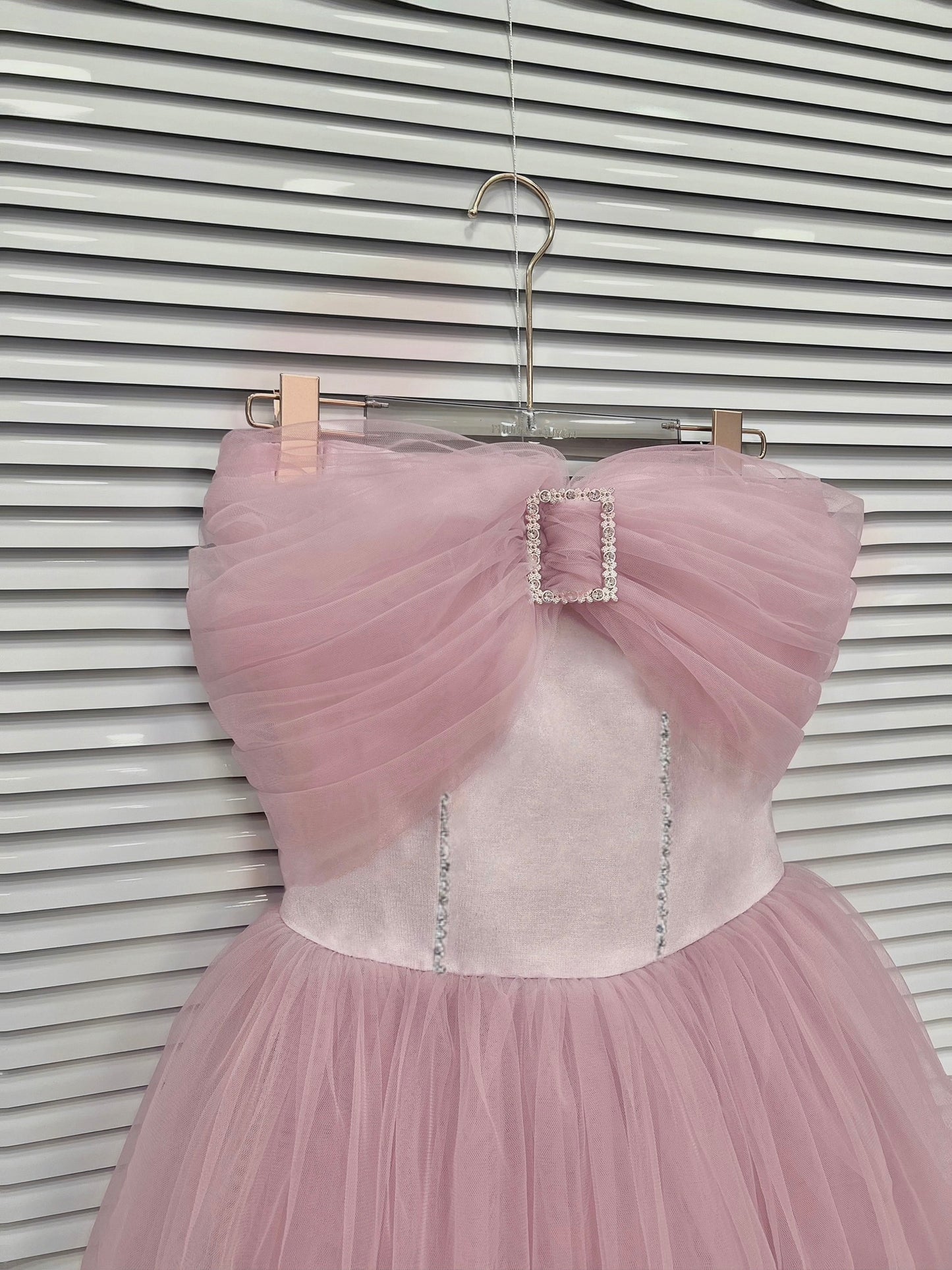 Party pink dress