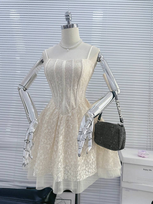 Party cream Pak dress