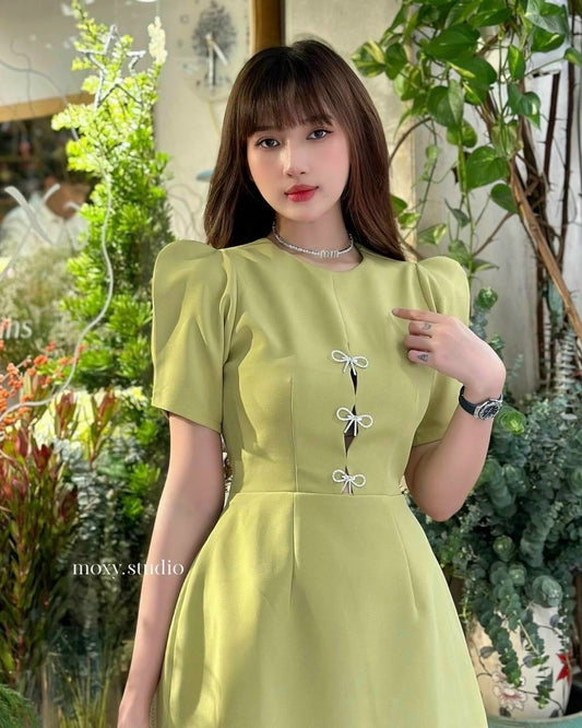Green dress