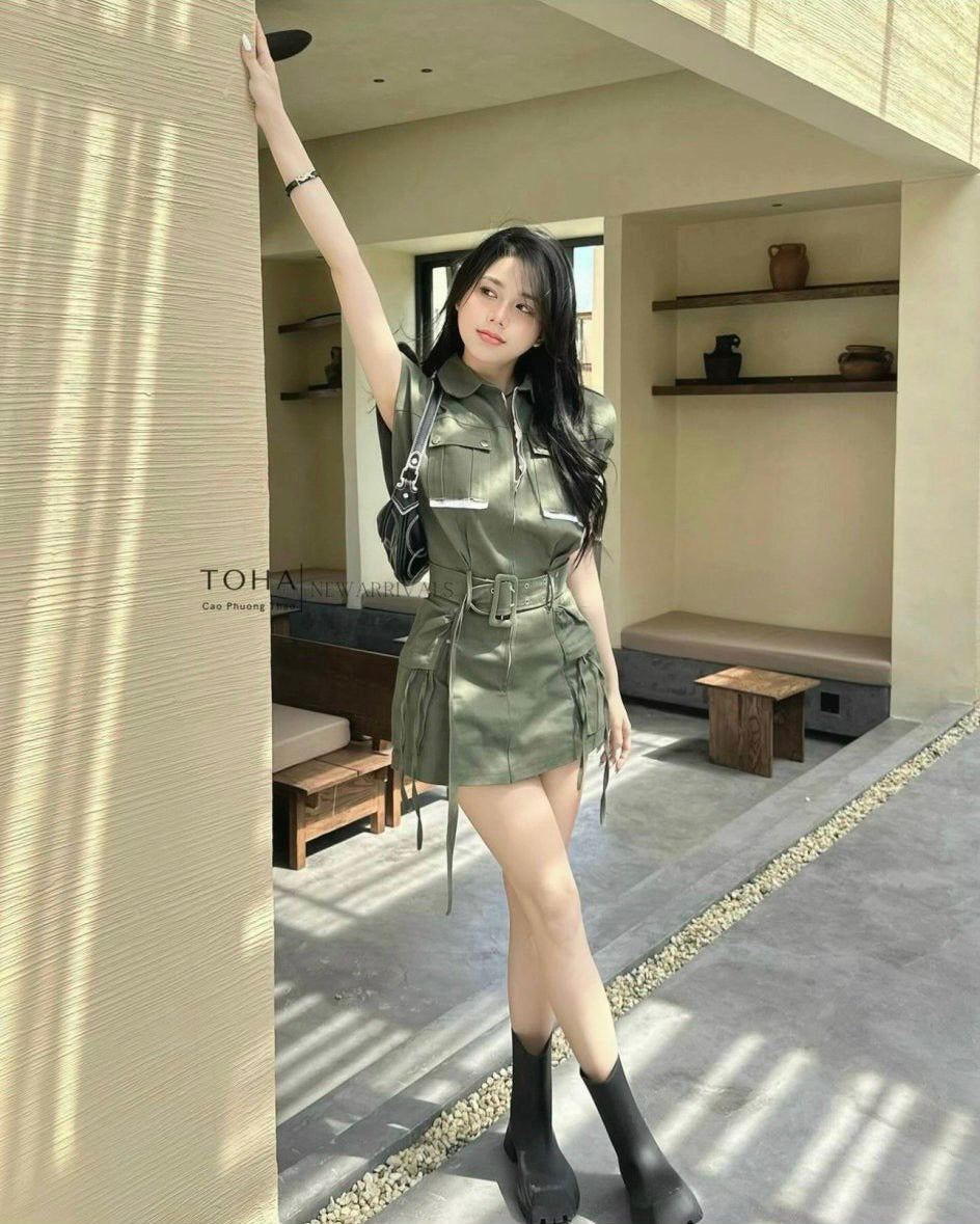 Jumpsuit  with belt