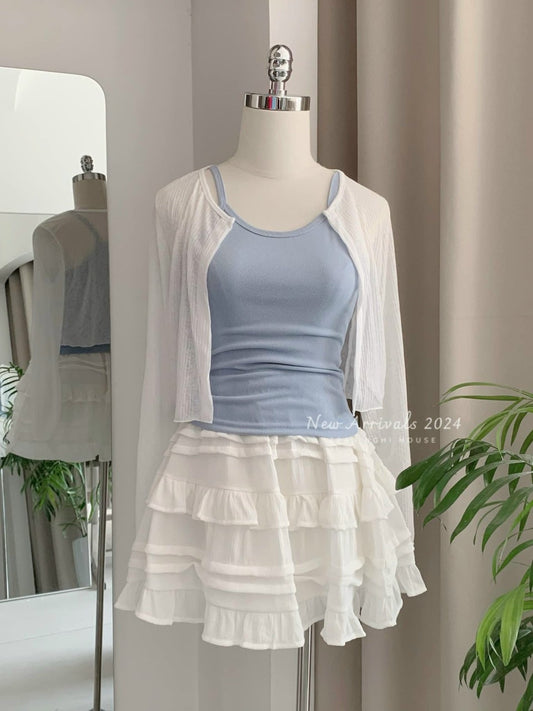 Set 3in1  white blue