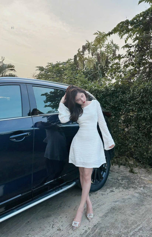 White dress