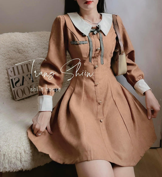 Brown dress