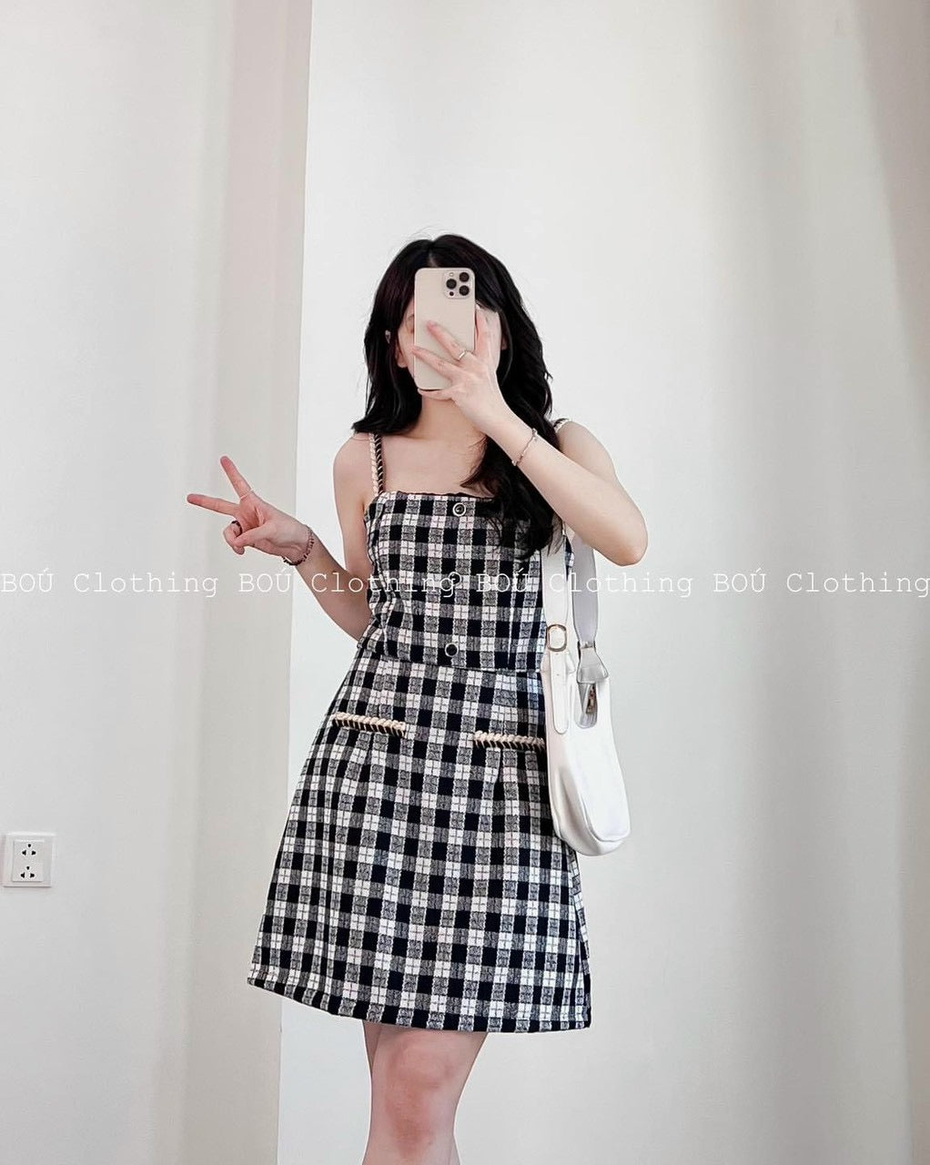 Dress with jacket black