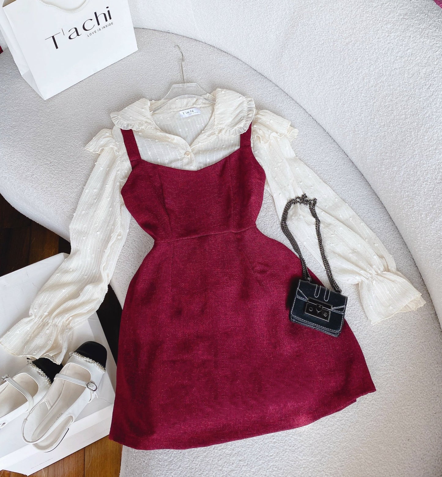 Set dress long sleeve