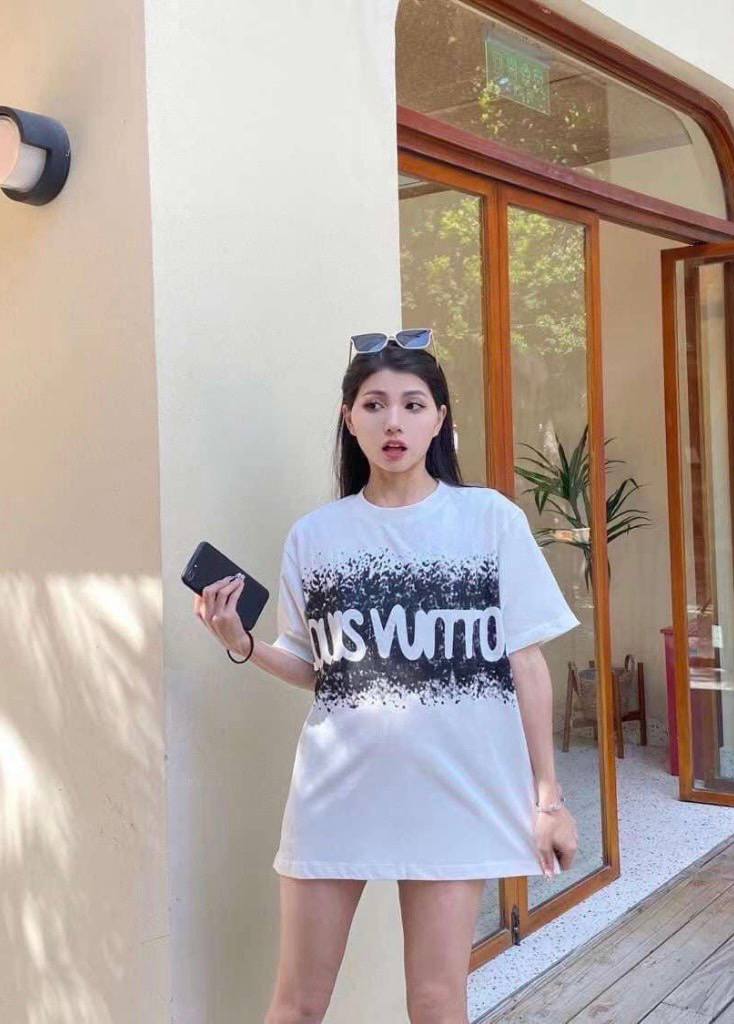 T-Shirt LV Black white