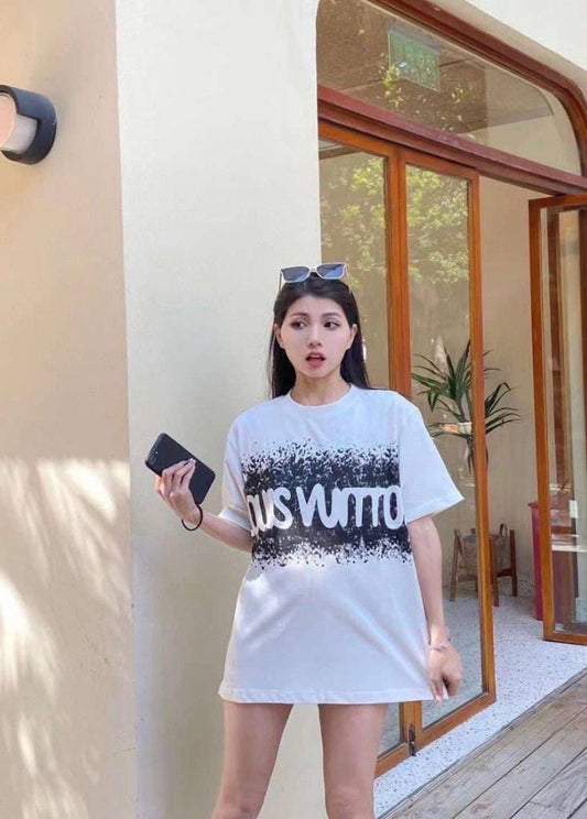 T-Shirt LV Black white