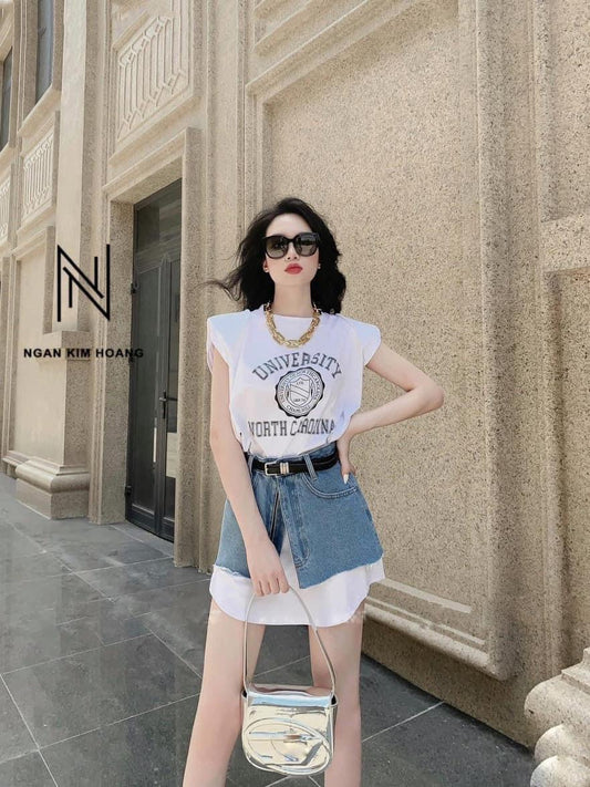White Dress +skirt jeans