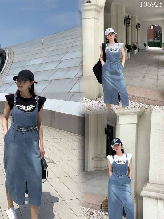 Dress style jumpsuit 3color