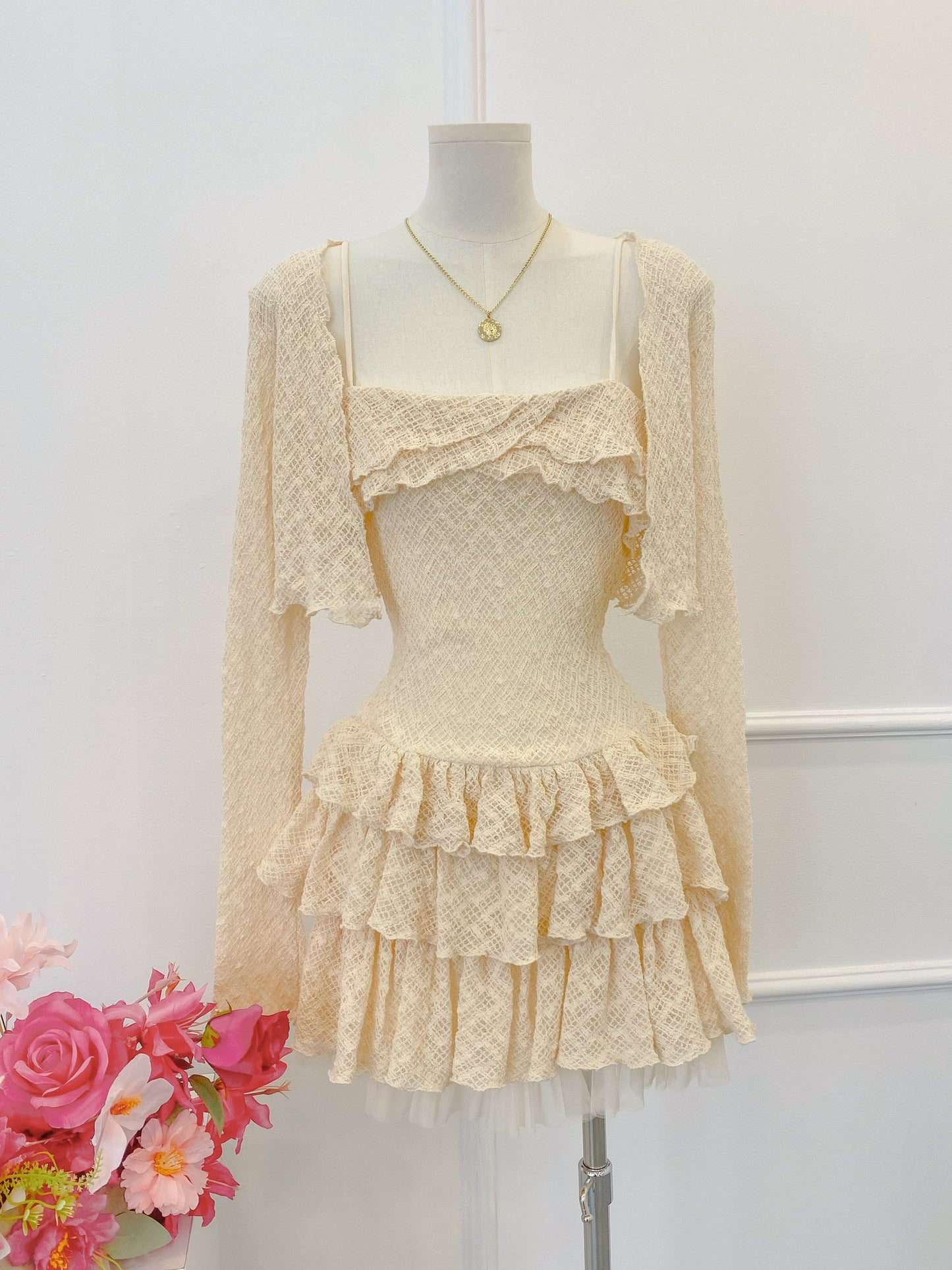 Dress with jecket