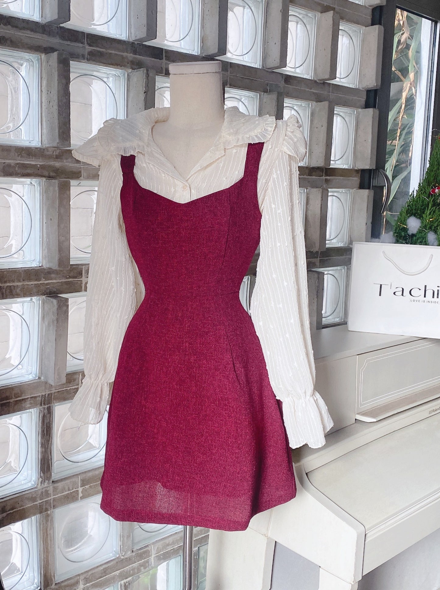Set dress long sleeve