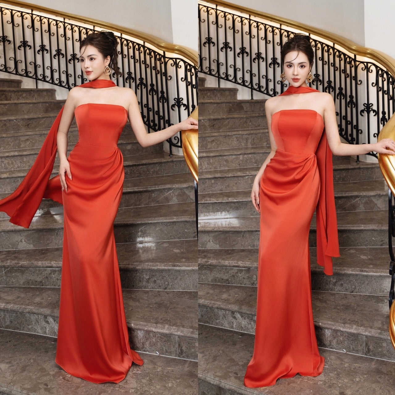 Party dress red