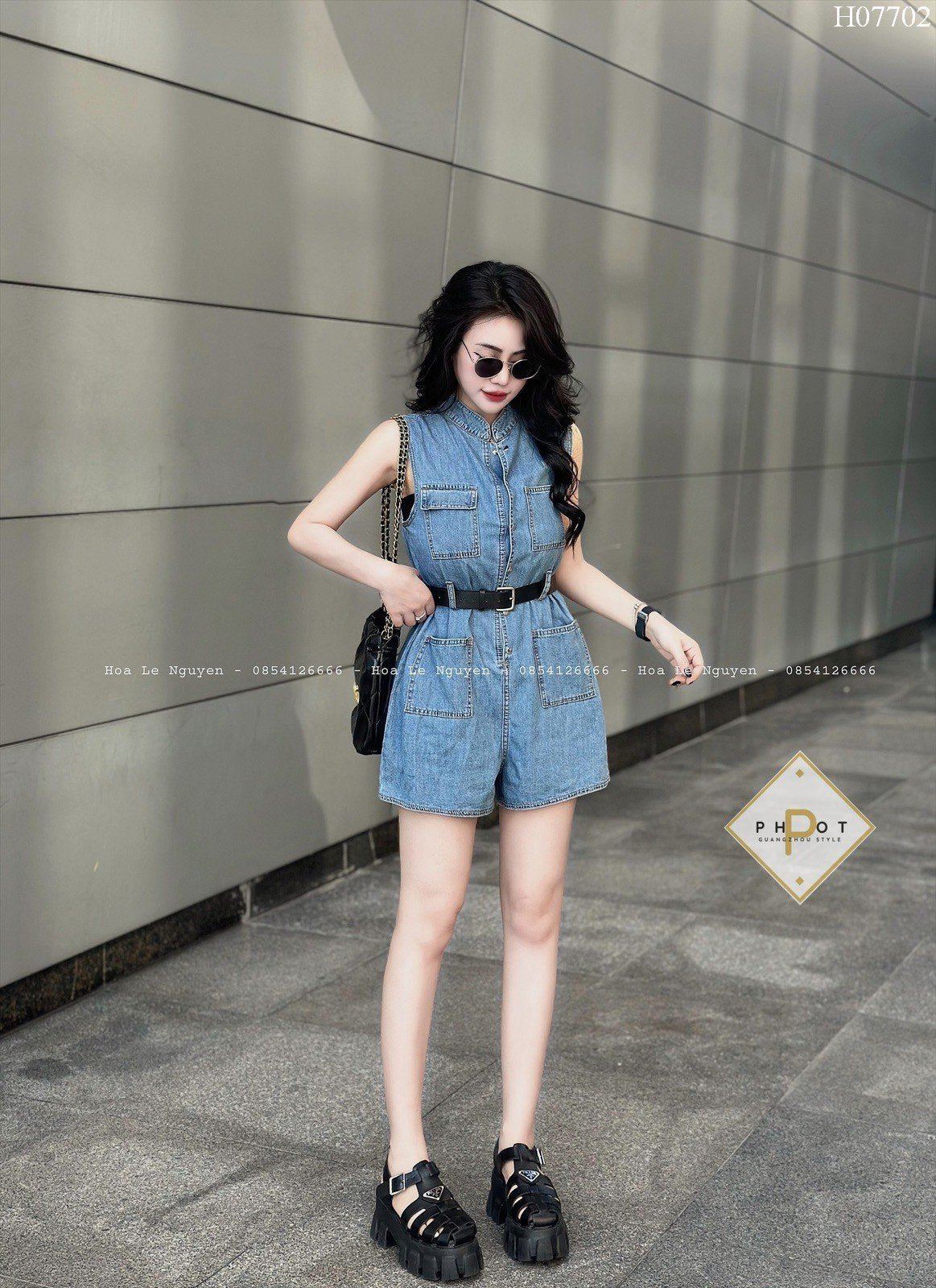 Jeans jumpsuit