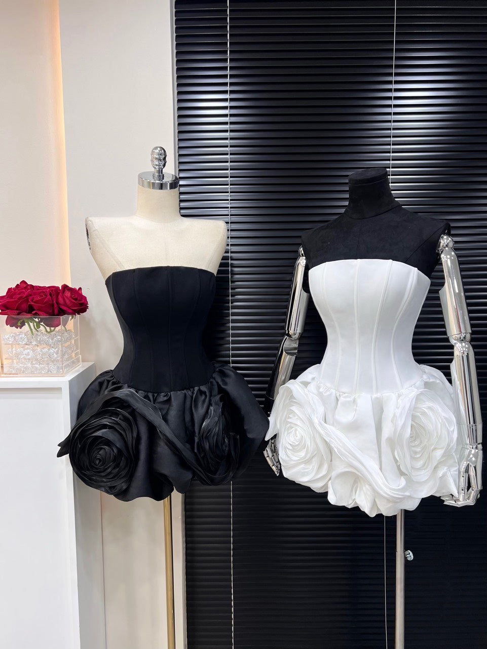 Party dress w b