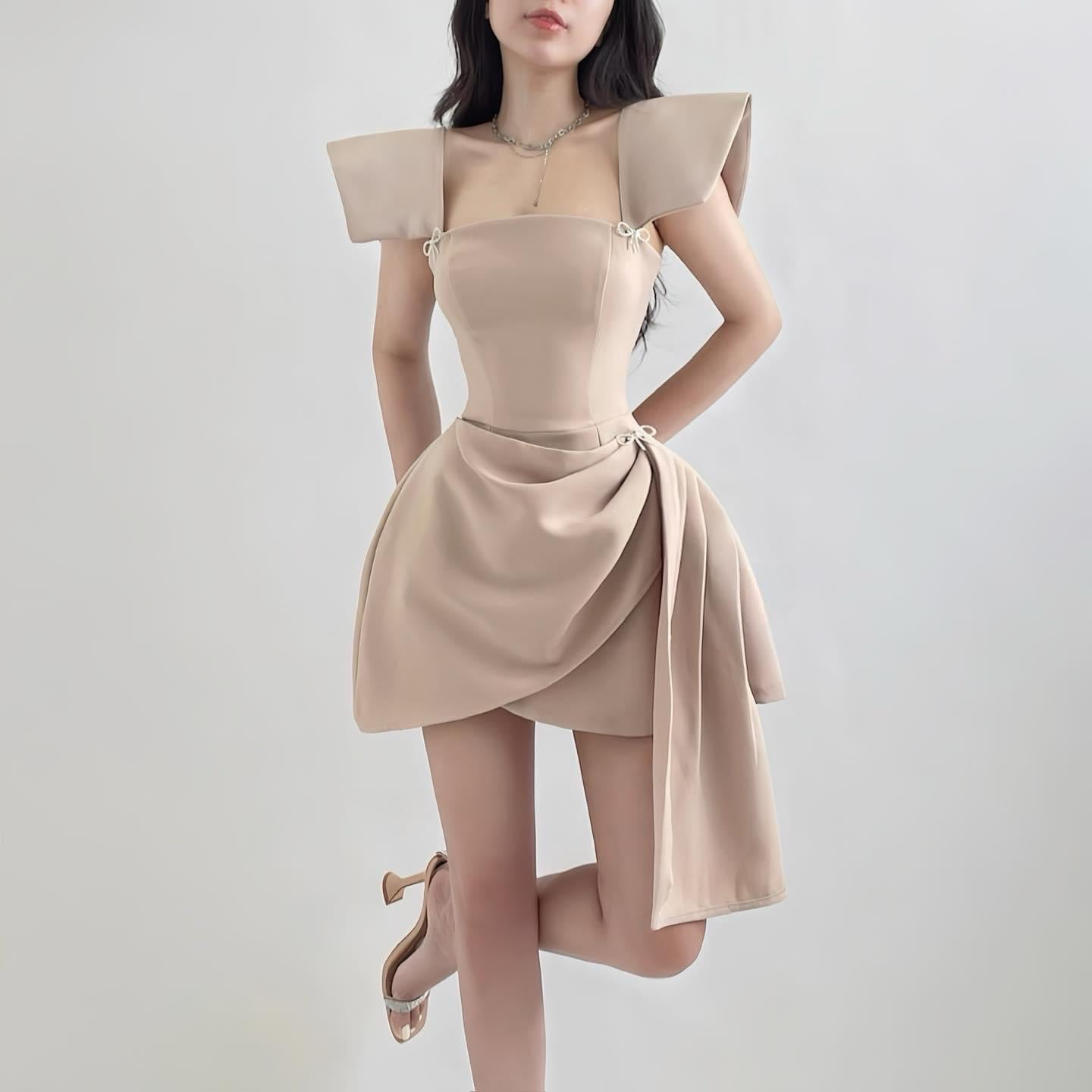 Party dress bow diamond