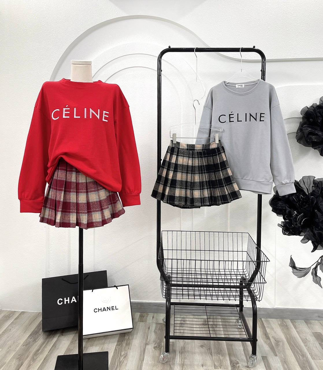 Celine hoodie set